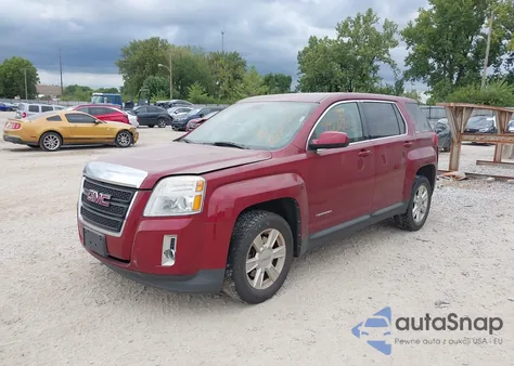 2011 GMC Terrain Sle-1 from USA, damaged, VIN 2CTALMEC2B6279603